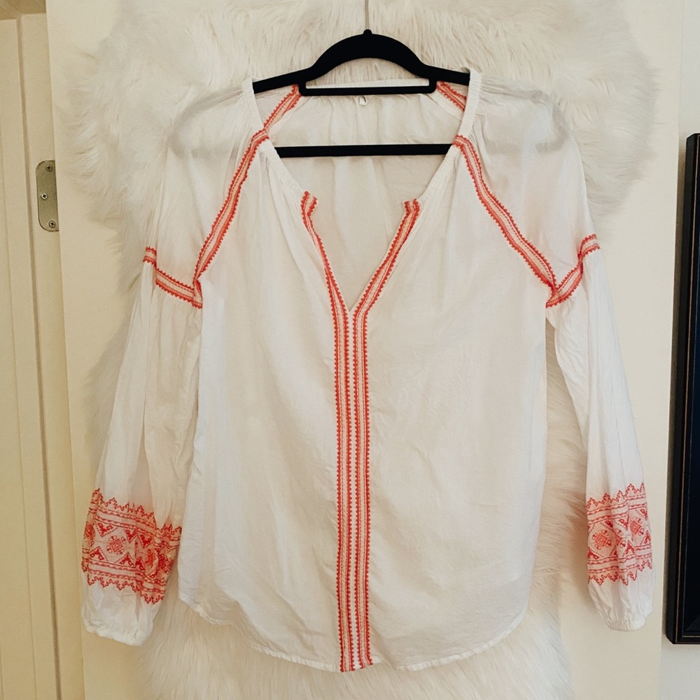 WOMENS GAP LONG SLEEVE BLOUSE